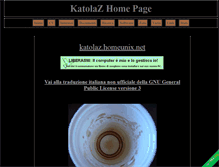 Tablet Screenshot of katolaz.homeunix.net